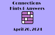 Connections NYT Game Hints & Answers Today April 20, 2024 img
